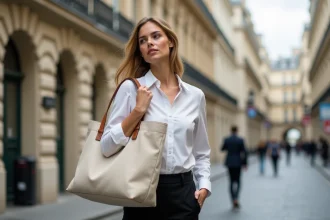sac cabas Raspail en toile peinte de Yves Saint Laurent