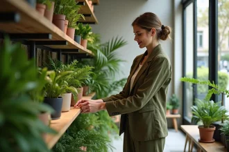 Exposition de mobilier extérieur inspiré par la nature chez Sabz