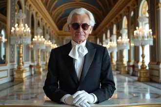 Sélection de photographies de Karl Lagerfeld à Versailles