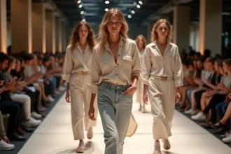 Salon de la mode éthique au Carrousel du Louvre à Paris