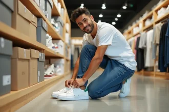 Nouvelle basket Lacoste X Shoes-Up en série limitée