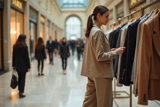nouvelle collection de prêt-à-porter féminin aux Galeries Lafayette