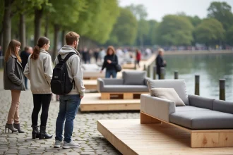 Événement design au Quai de la Loire à Paris en octobre