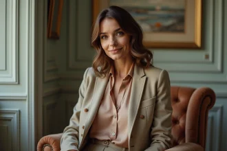 Vanessa Paradis en tant qu'égérie de Miu Miu pour une campagne mode