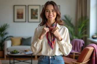 Carré Hermès coloré pour célébrer la Fête de la Couleur