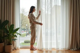 Différents types de rideaux pour habiller vos fenêtres avec style