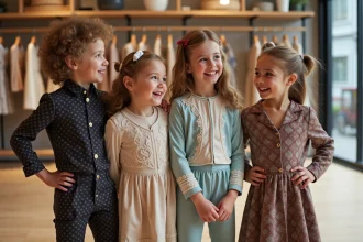 Lancement de la première ligne de prêt-à-porter enfant par Jean Paul Gaultier
