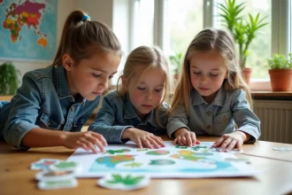 Stickers décoratifs sur la biodiversité et messages écologiques