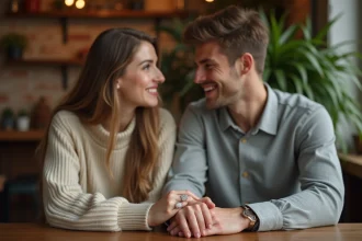 Bijoux pour couples symbolisant l'amour et l'engagement
