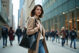 Différents styles de sacs, pochette et sac oversize en tendance