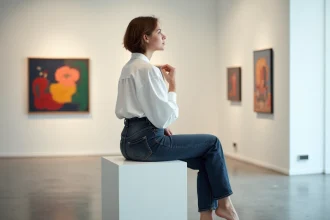 Tabourets originaux de la collection Pose Ton Cul à la Galerie Alexis Lartigue