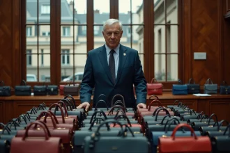 Saisie de contrefaçons de maroquinerie de luxe à Paris