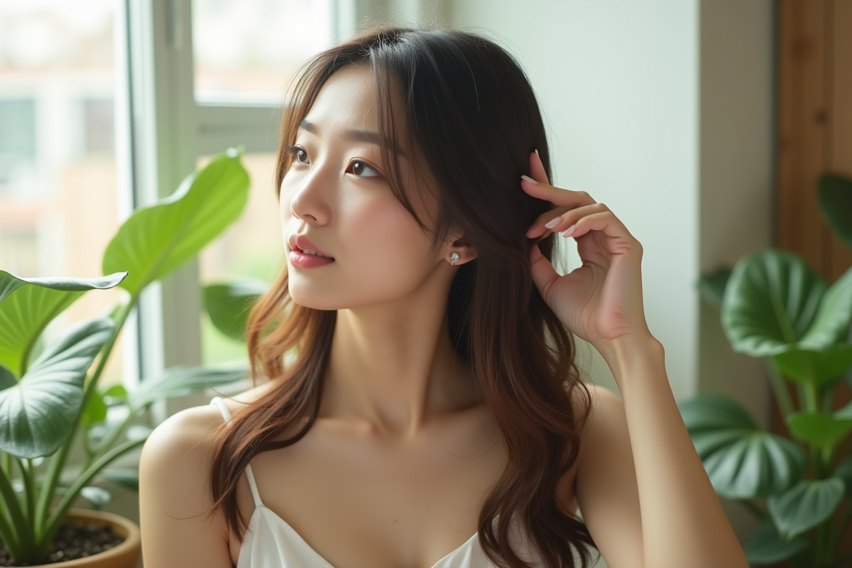 Secrets de beauté coréens pour des cheveux magnifiques